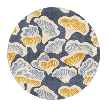 Oyster Mushrooms Blue & Gold in round-5ft Size