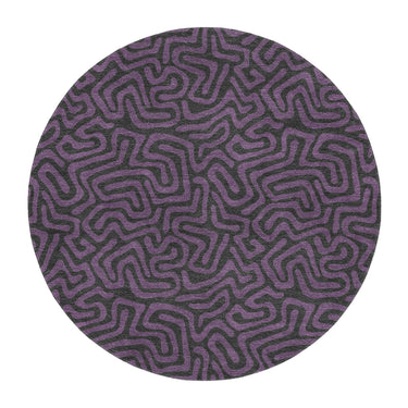 Kiva Purple in 5' Round Size