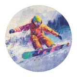 Dreamwave Snowboarder in 5' Round Size