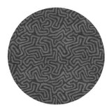 Kiva Charcoal Grey in 5' Round Size