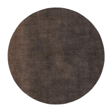 Keanu Watercolor Dark Brown Ombre in round-5ft Size