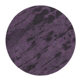 Hurley Splatter Dye Purple in round-5ft Size