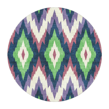 Dyani Eggplant & Matcha in 5' Round Size