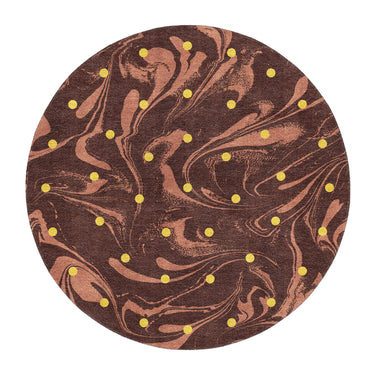 Acid Burn Clay & Yellow in 5' Round Size