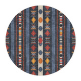 Tonopah Denim Blue in 5' Round Size