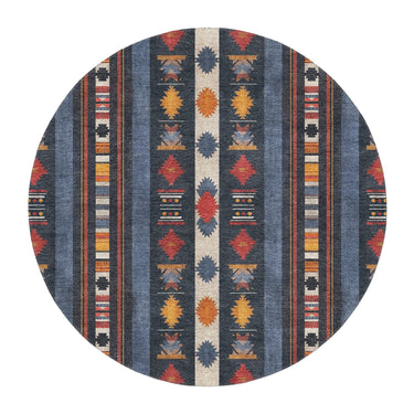 Tonopah Denim Blue in 5' Round Size