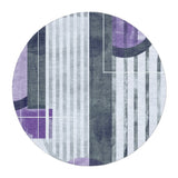 Gordian Purple in 5' Round Size