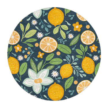 Lemon and Sage in round-5ft Size