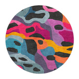 Umorna Multicolor in round-5ft Size