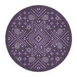 Durand Royal Purple in 5' Round Size