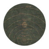 Solar System Forest & Rust in 5' Round Size