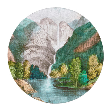 Yosemite Falls in round-5ft Size