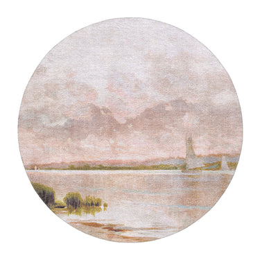 Calm Shores in 5' Round Size