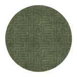 Terra Olive Green in 5' Round Size