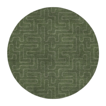 Terra Olive Green in 5' Round Size