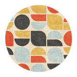 Otto Multicolor in 5' Round Size