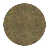 Terlingua Olive & Terracotta in 5' Round Size