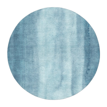 Jacinda Watercolor Blue Ombre in round-5ft Size