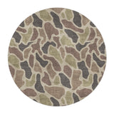 Duck Camo Brown in 5' Round Size